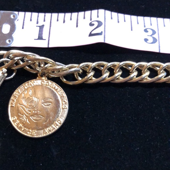 Mary Kay Gold Tone Bracelet 60s-70s - Picture 5 of 7